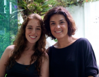 Carolina Triguis (esq.) e Priscila Carvalho (dir.)