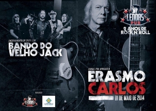 Erasmo Carlos é um dos pioneiros do rock no Brasil