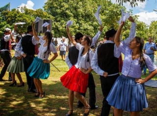 Como tradição, grupo Tikay apresenta dança boliviana no Encontro. (Foto: Reprodução/Internet)