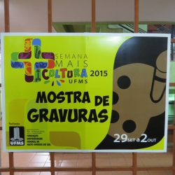 Mostra de Gravuras - Artes Visuais UFMS